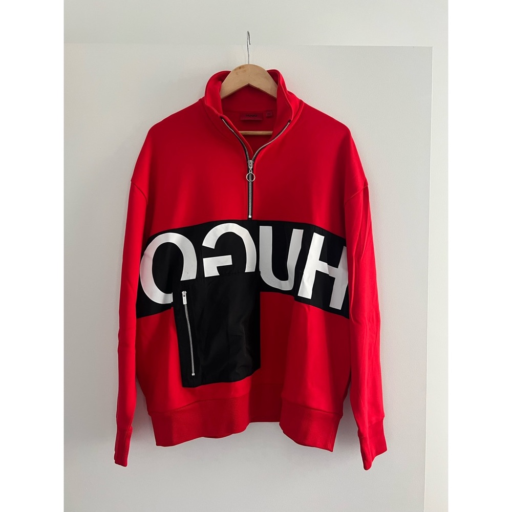 Hugo Boss Boxy Zip Sweatshirt